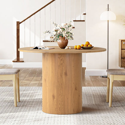 Round Pedestal Dining Table