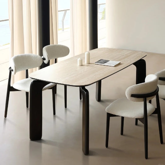 Elegant Dining Set with Modern Aesthetics