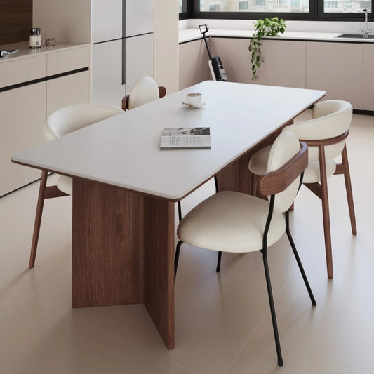 Elegant Dining Set with a Modern Twist